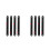 8Pcs Compact Black Soccer Score Counters for Interactive Table Games 4