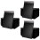 150Pcs Black Shockproof Bubble Packing Pouches Storage Bags 4