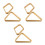 6Pcs Portable Solid Wood Pool Table Triangle Rack Beige for Billiards 10