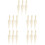 15 Pcs Ice Cream Roll Molds Waffle Cone Kit Washable Kitchen Tool 8