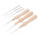 60pcs Set 3 Wooden Punch Hole Fine Needle 1