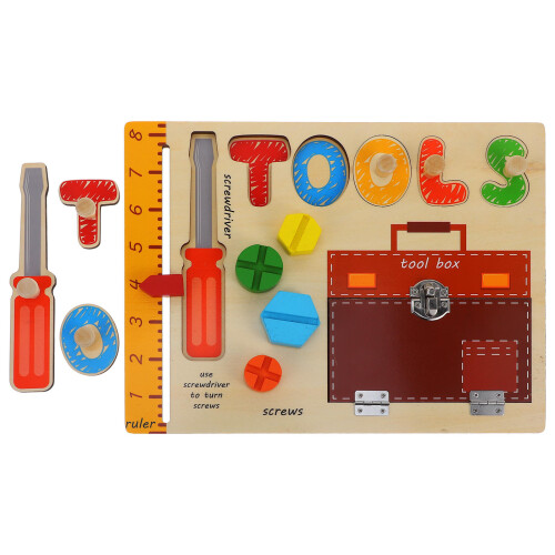 3Ensembles Jeu Éducatif En Bois Durable Pour Apprentissage 1