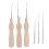 60pcs Set 3 Wooden Punch Hole Fine Needle 7