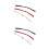 60Pcs 22Awg Guitar Pickup Wire Hard Plastic Copper Assorted Colors 5