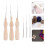 60pcs Set 3 Wooden Punch Hole Fine Needle 9