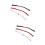 60Pcs 22Awg Guitar Pickup Wire Hard Plastic Copper Assorted Colors 7