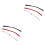 60Pcs 22Awg Guitar Pickup Wire Hard Plastic Copper Assorted Colors 3