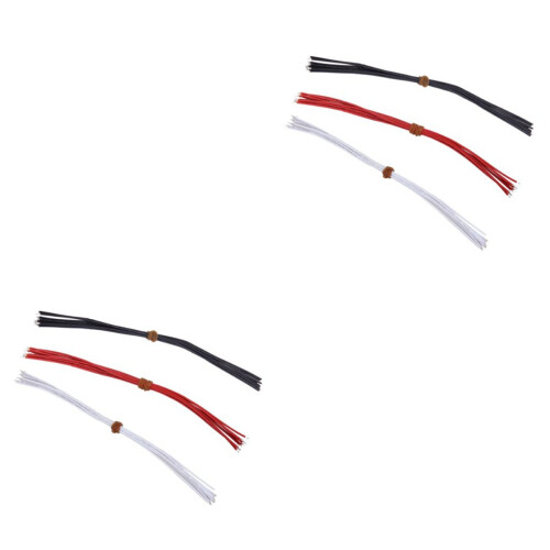 60Pcs 22Awg Guitar Pickup Wire Hard Plastic Copper Assorted Colors 2