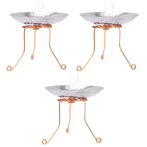 3Sets Ghee Lamp Houder Lichtpit Lamp Gebed Accessoire 2