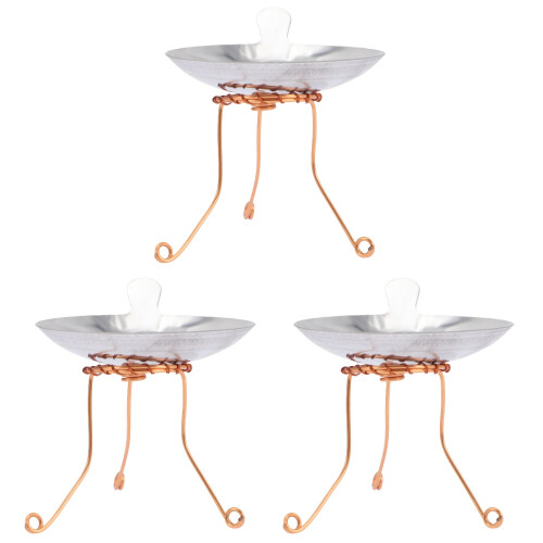 3Sets Ghee Lamp Houder Lichtpit Lamp Gebed Accessoire 1