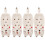 4Pcs White Ceramic Nail Brush Soaking Dappen Dish Set for Manicure 6