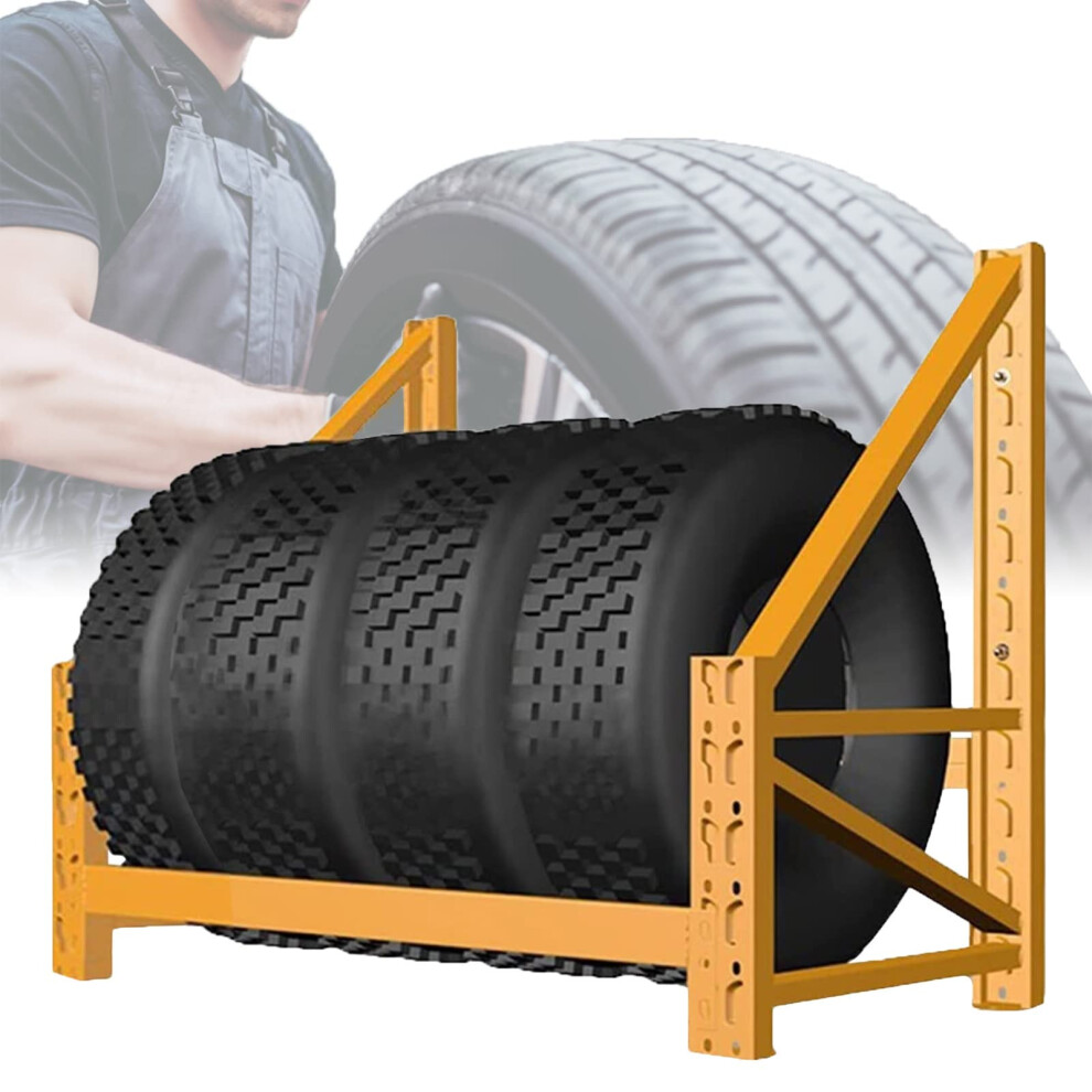 Tire Storage Rack 300Kg Heavy Duty Wall Mounted Garage Shelf For Car Suv Truck 120Cm 9113335723221