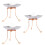 3Sets Ghee Lamp Houder Lichtpit Lamp Gebed Accessoire 7