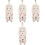 4Pcs White Ceramic Nail Brush Soaking Dappen Dish Set for Manicure 5