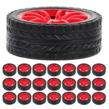 150St Vervangende Rubber Wielen Voor Rc Speelgoedauto En Robot