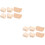 4Sets Professionele Khaki Bow Plugs Voor Viool En Cello Accessoires 8