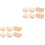 4Sets Professionele Khaki Bow Plugs Voor Viool En Cello Accessoires 5