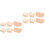 4Sets Professionele Khaki Bow Plugs Voor Viool En Cello Accessoires 6