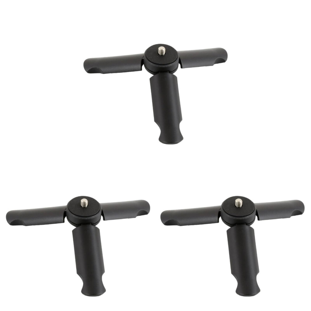 3Pcs Mini Tripod Stand For Smartphone And Camera, Adjustable Portable Phone Tripod For Video Recording 9070919973901