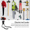 Garage Hooks Heavy Duty Wall Storage, RustResistant Double Utility Hooks for Tools, Black 4pcs 5