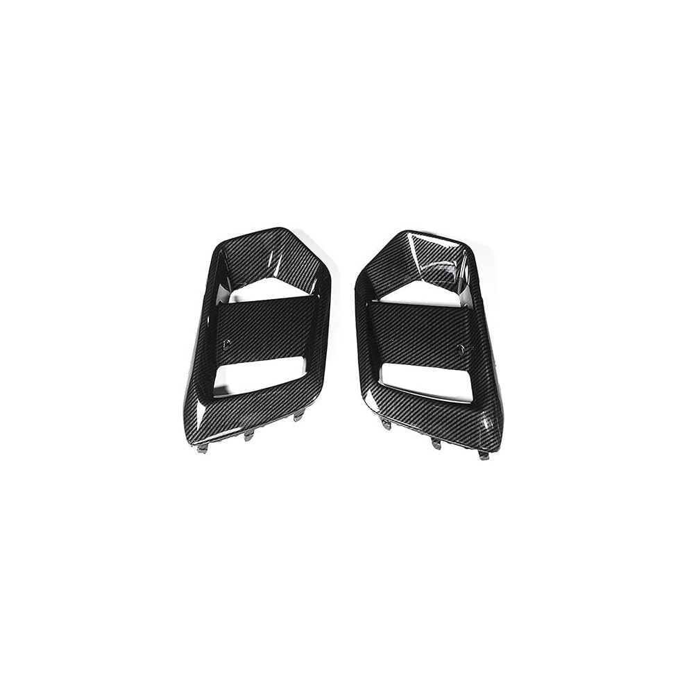 Carbon Fiber Look Fog Covers Front Grille Trim For Ford Focus Rs 20152018 Light 9455672838429
