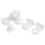 Roller Blind  Kit with 140cm Long Bead Chain, Durable Plastic Brackets for Standard Blinds 5