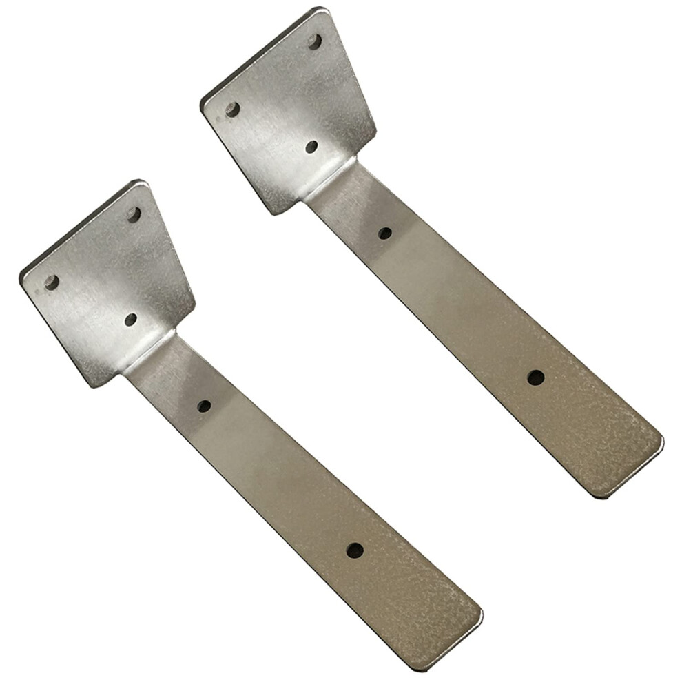 Heavy Duty Floating Shelf Bracket Stainless Steel Wall Mount Invisible Design Black 13Cm 18Cm 23Cm 9070919950087