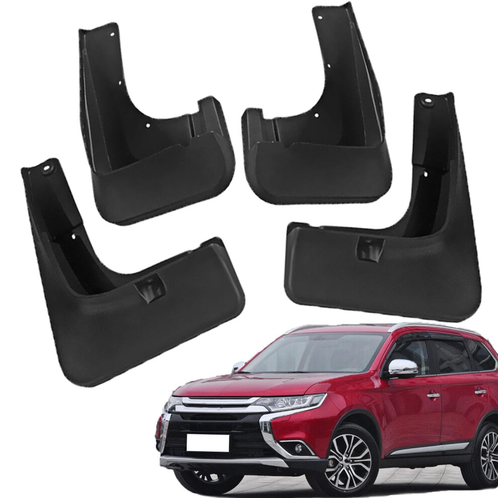 Mud Flaps Splash Guards For Mitsubishi Outlander 20152020 No Drill All Weather Protection Set Of 4 9455672839365