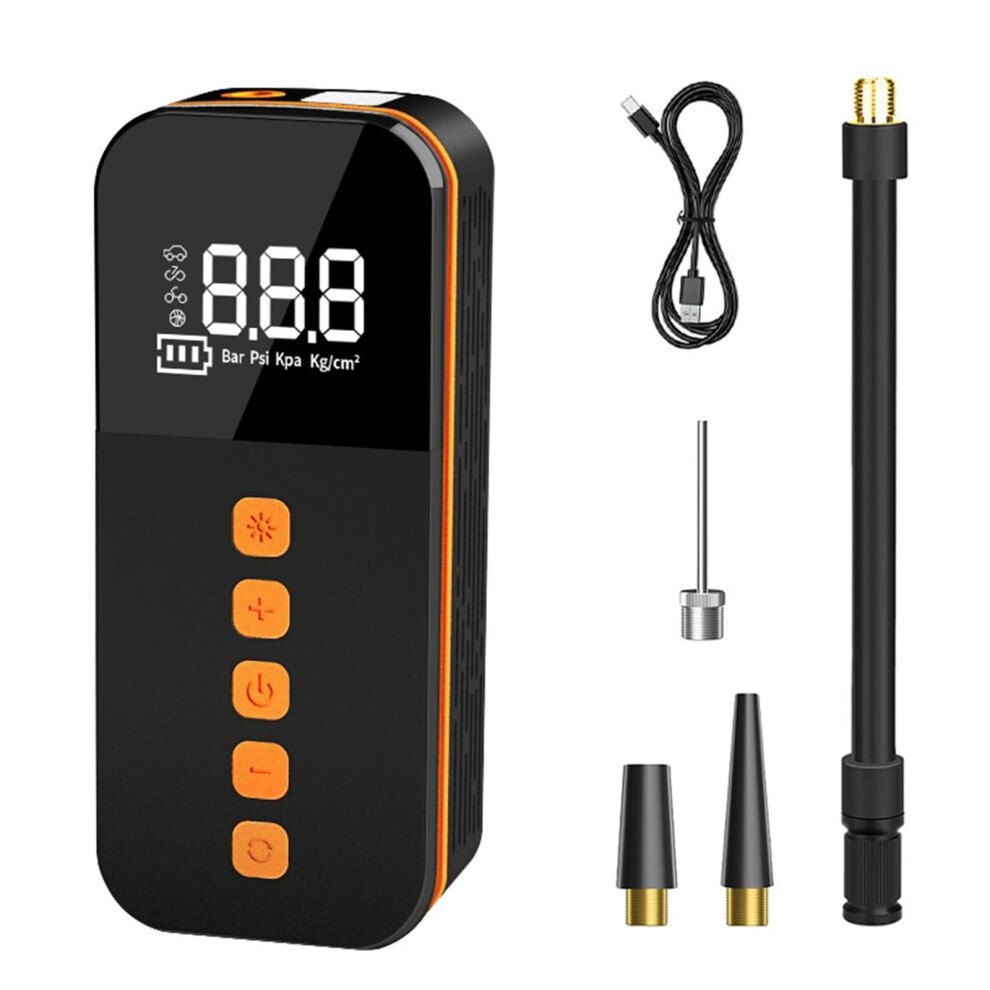 Portable Tire Inflator 150Psi Cordless Air Compressor Fast Inflation With Pressure Gauge For Cars 9455672839594