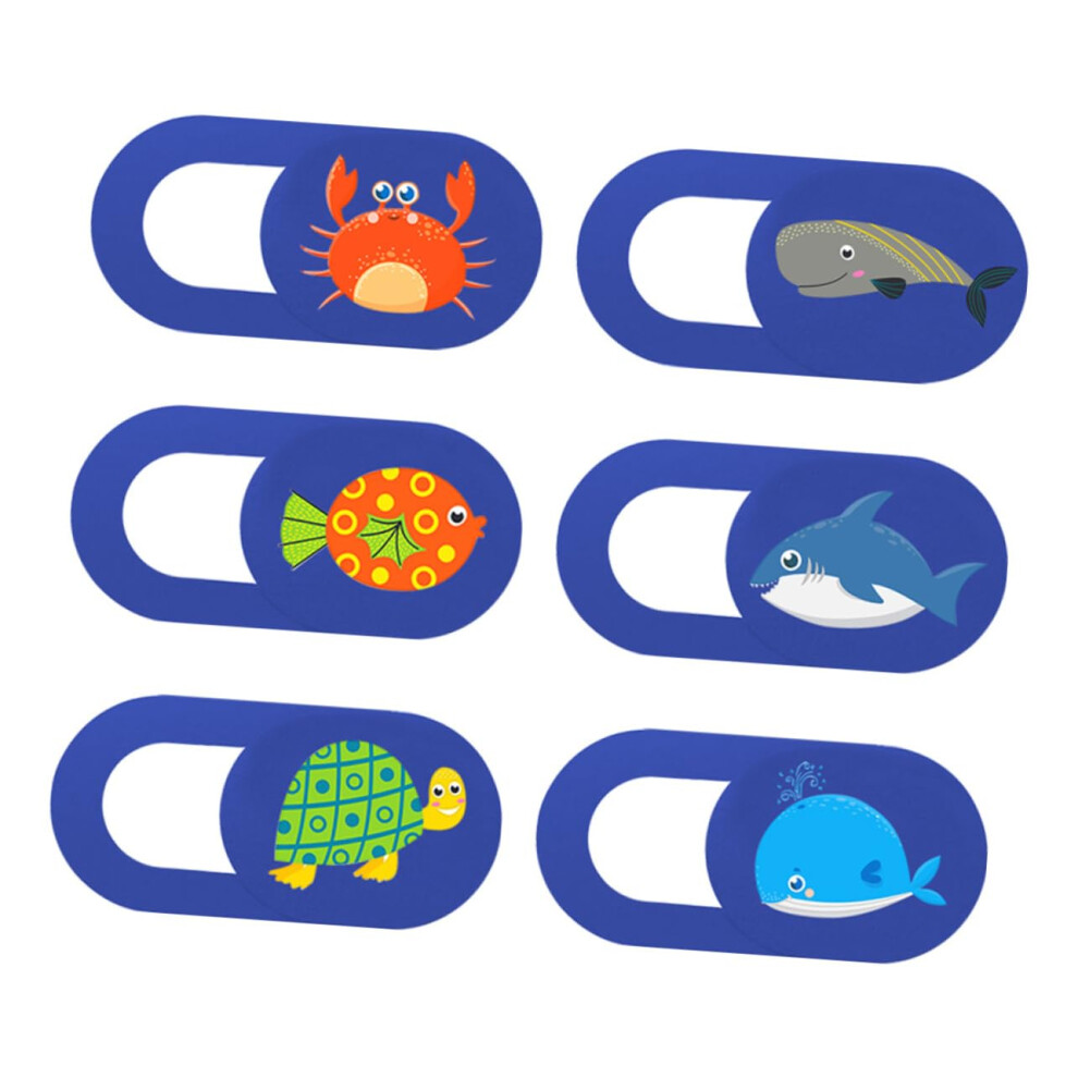 6Pcs Ultra Thin Webcam Cover Slide For Laptop And Tablet Privacy Protection Water Resistant 9070919974847