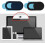 Webcam Cover Ultra Thin Privacy Protection for Laptop Smartphone Tablet Computer Black 2