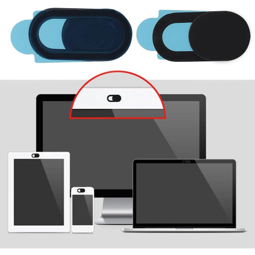 Webcam Cover Ultra Thin Privacy Protection for Laptop Smartphone Tablet Computer Black 1