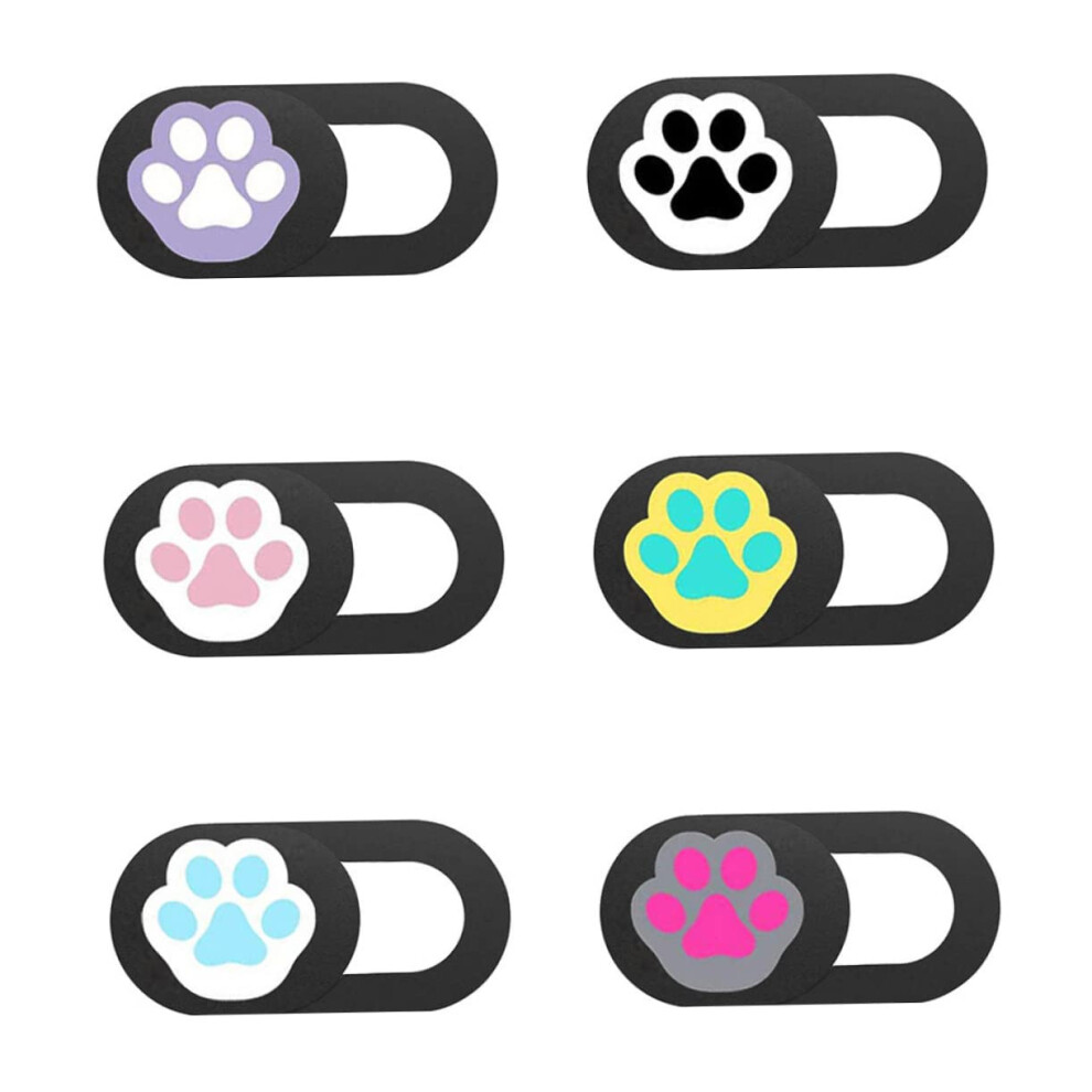 6Pcs Webcam Privacy Cover And Camera Lens Cover For Laptop Phone Tablet, Slide Adhesive Protector 9053599168270