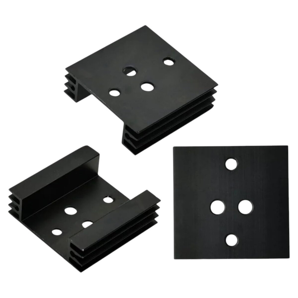 45X45x14mm Aluminum Heat Sink For To3 Transistor Efficient Heat Dissipation Cooling Fin 9455672840873
