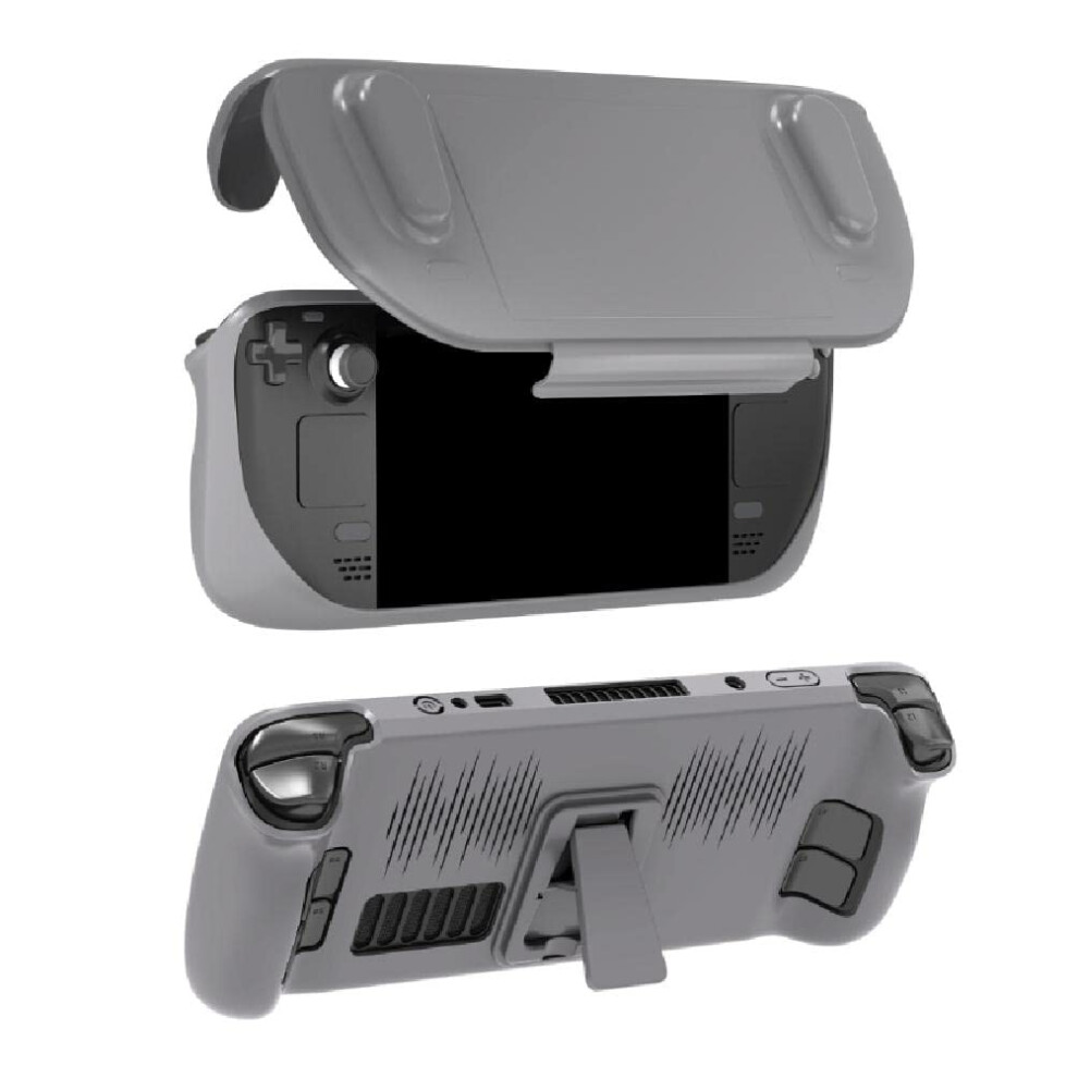 Protective Case Shockproof Tpu Cover With Foldable Kickstand And Ergonomic Grip For Steam Deck 9053599168836