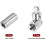 1/4 Inch Drive Torx Socket Set E10 with Spring Loaded Universal Joint 90 Swivel Chrome Vanadium 2