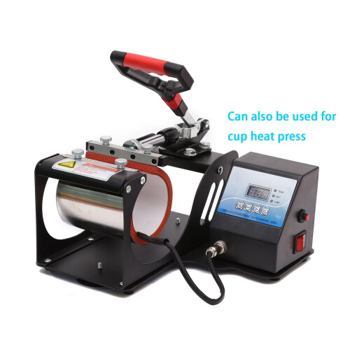 Heat Press Control Box 1400W with LED Display, Precise Temperature and Time Settings for TShirt Printing 2