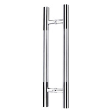 Sliding Glass Door Handle Brushed Stainless Steel Pull with Modern Design for Office and Barn Doors