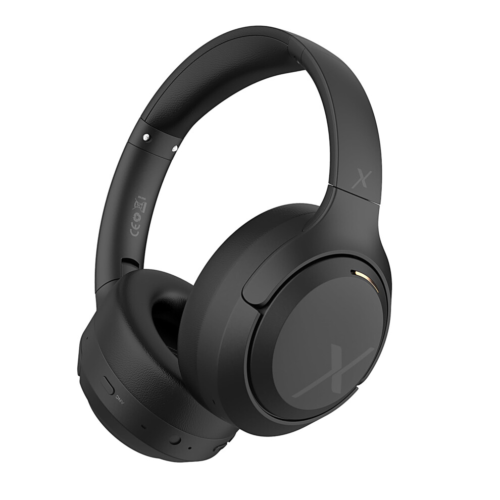 Wireless Over Ear Noise Cancelling Headphones Bluetooth, 60H Battery, Foldable, Hifi Audio, Black 9053599169703