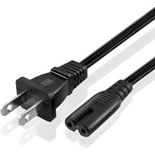 UL Listed 5FT Power AC Cord Fast Charging for Tribit BTS52 BTS56 StormBox Blast Bluetooth Speaker