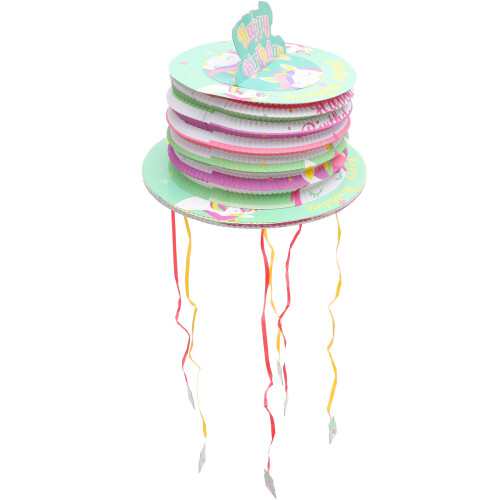 4Stk Laternen Pinata Spielzeug Pull String Für Kinderparty Deko 2