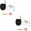 2Sets Kleines Kalimba Fingerklavier Mini Daumenpiano Farben 6