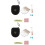 2Sets Kleines Kalimba Fingerklavier Mini Daumenpiano Farben 5