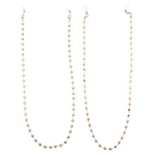 4Stk Goldene Brillenkette Lanyard Stern Herz Alloy Sportschutz