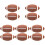 10Stk Kinder Rugby Training Ball Elastischem PVC Für Draußen 10