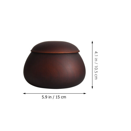 3Pièces Boîte De Stockage Échecs Bois Marron Usage 1
