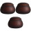 3Pièces Boîte De Stockage Échecs Bois Marron Usage 4