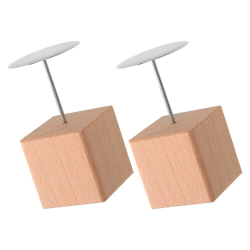 Ensembles De Support Pour Gâteau Clou Base Bois Outil