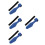 4Sets Verstellbare Blaue Rutenüberzüge Polyester Mit Schutzriemen 4