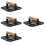 4Stk Burger Aus Aluminium Mit Holzgriff, , , Robust 9